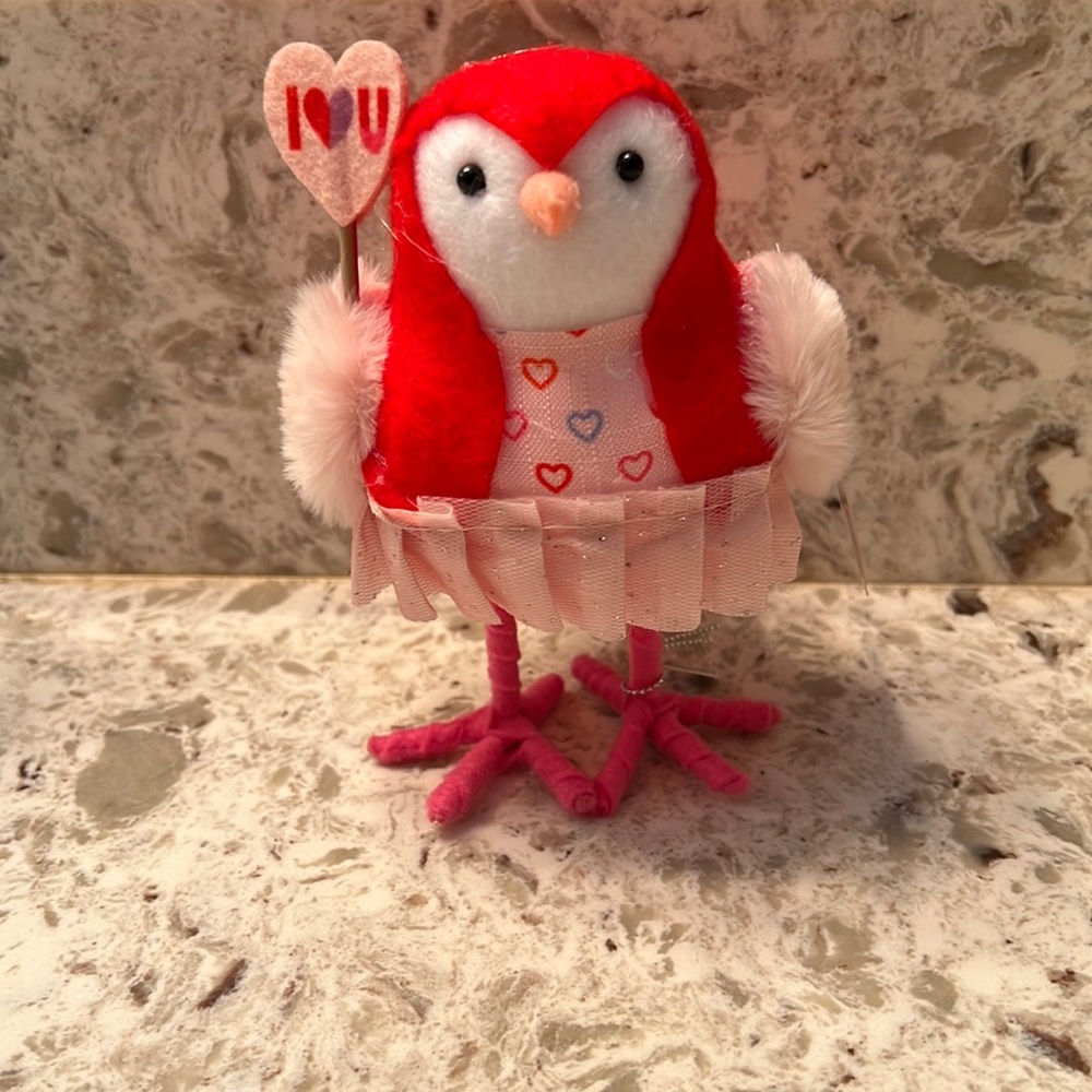♥️ SPRITZ VALENTINE'S DAY COLLECTIBLE HANDMADE BIRD "CARMINE" 2022 Target